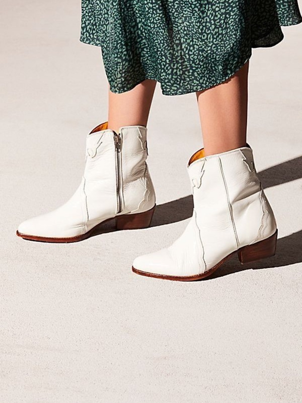 Free People Western Boot White - Picture 9 of 9